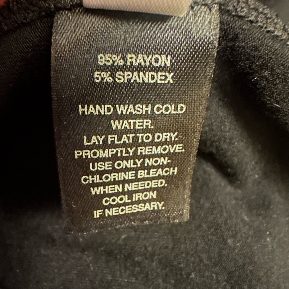 White House Black Market Black Dolman Sleeve Blouse - Picture 7 of 7